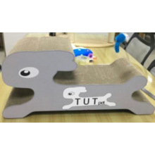 瓦通紙貓抓板系列-兔仔型 (附毛毛老鼠)